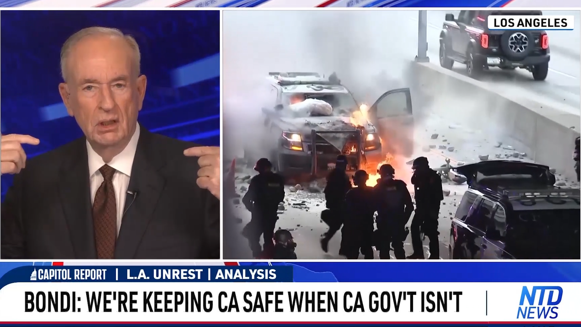 Bill O'Reilly on Gavin Newsom's California Failure